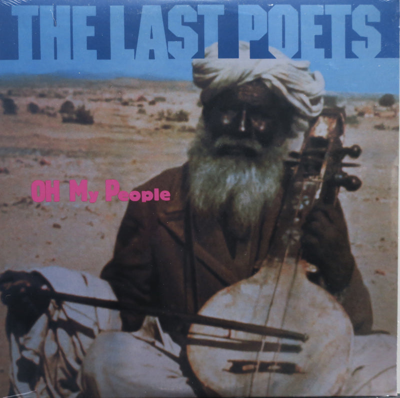 LAST POETS 'Oh My People' Vinyl LP (1985 Electro/Hip Hop)