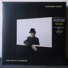 LEONARD COHEN 'You Want It Darker' Vinyl LP