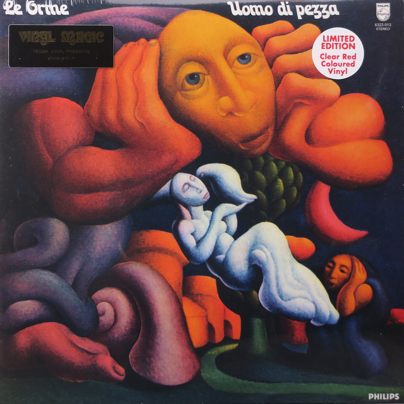 LE ORME 'Uomo Di Pezza' 180g RED Vinyl LP (1972 Italian Prog)