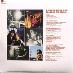 LINK WRAY s/t RED/ORANGE/GREEN Vinyl LP (1971 Country Rock)