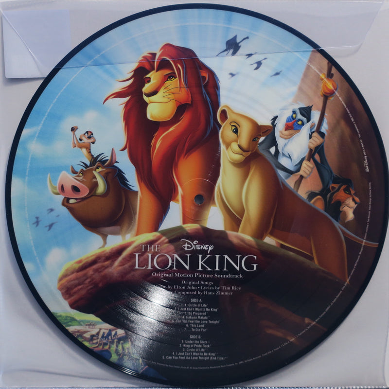 'LION KING' Soundtrack PICTURE DISC Vinyl LP