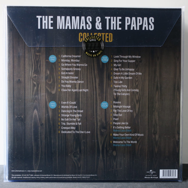MAMAS & THE PAPAS 'Collected' 180g Vinyl 2LP
