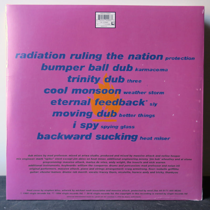 MASSIVE ATTACK 'No Protection' Vinyl LP