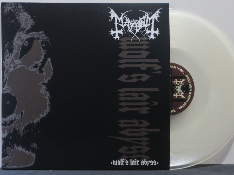 MAYHEM 'Wolf's Lair Abyss' CLEAR Vinyl LP