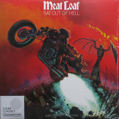 MEAT LOAF 'Bat Out Of Hell' CLEAR Vinyl LP