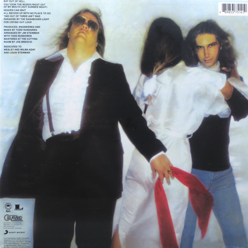 MEAT LOAF 'Bat Out Of Hell' Vinyl LP (1977 Rock)
