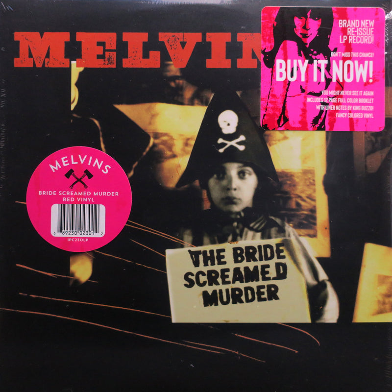 MELVINS 'The Bride Screamed Murder' RED Vinyl LP