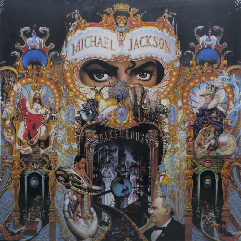 MICHAEL JACKSON 'Dangerous' Vinyl 2LP