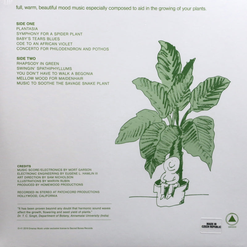 MORT GARSON 'Mother Earth's Plantasia' Vinyl LP (1976 Electronic)