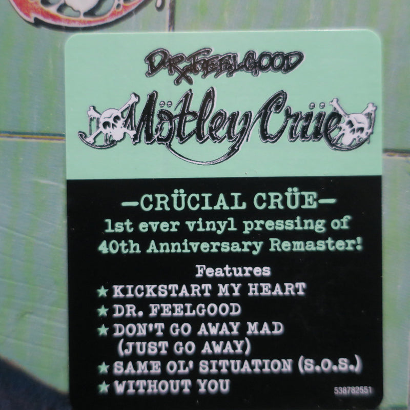 MOTLEY CRUE 'Dr. Feelgood' 40th Anniversary Remaster Vinyl LP