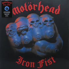 MOTORHEAD 'Iron Fist' 40th Anniversary BLUE/BLACK Vinyl LP