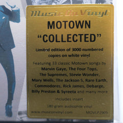 VARIOUS ARTISTS 'Motown Collected' 180g WHITE Vinyl 2LP (Marvin Gaye Diana Ross Stevie Wonder Michael Jackson 5)