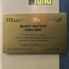 MUDDY WATERS 'King Bee' 180g BLUE Vinyl LP