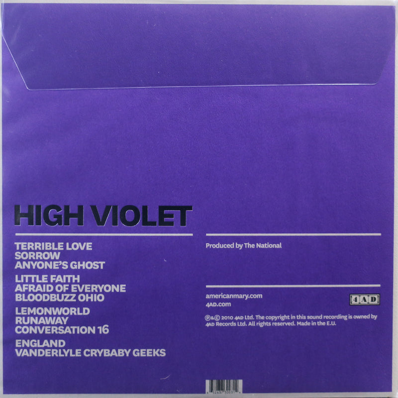 NATIONAL 'High Violet' 180g Vinyl 2LP