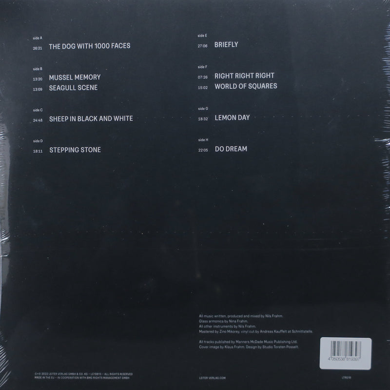 NILS FRAHM 'Music For Animals' Vinyl 4LP