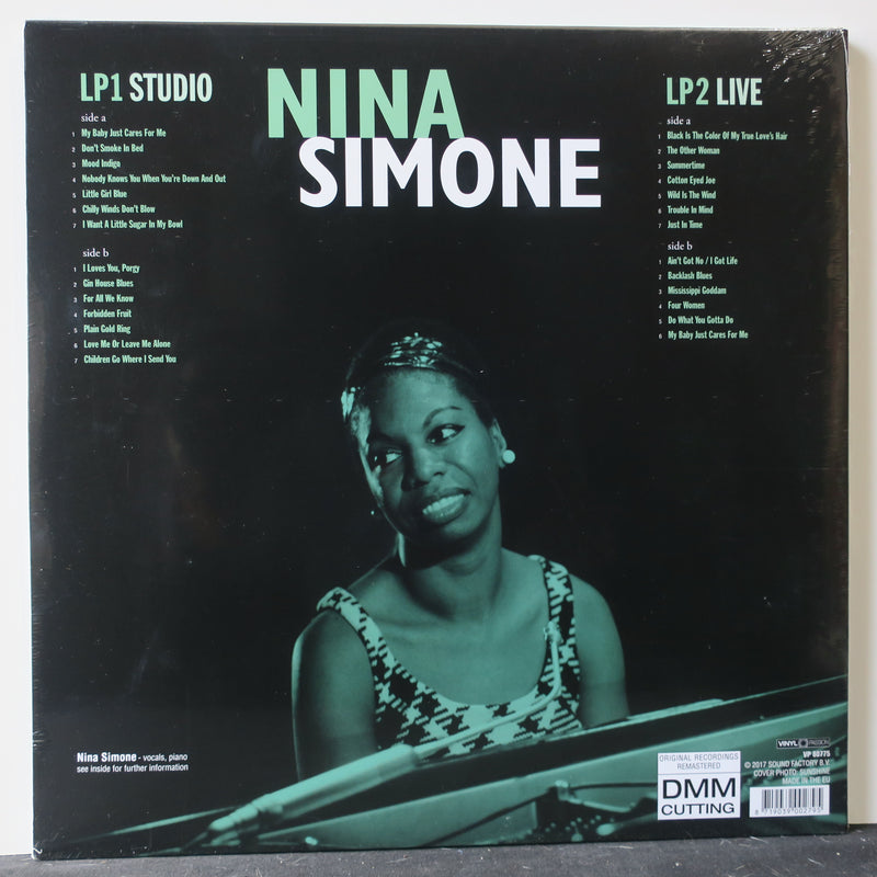 NINA SIMONE 'Best Studio & Live Recordings' Vinyl 2LP