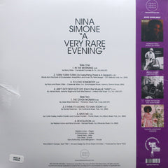 NINA SIMONE 'A Very Rare Evening' Vinyl LP