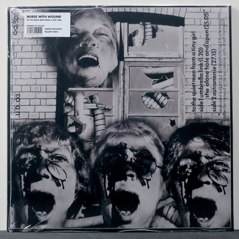 NURSE WITH WOUND 'To The Quiet Men From A Tiny Girl' YELLOW Vinyl LP