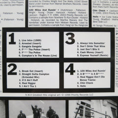 N.W.A. 'Greatest Hits' Vinyl 2LP NWA (Dr Dre Ice Cube Eazy-E)
