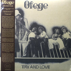 OFEGE 'Try And Love' BLACK ICE Vinyl LP (1973 Nigerian Psych/Funk)