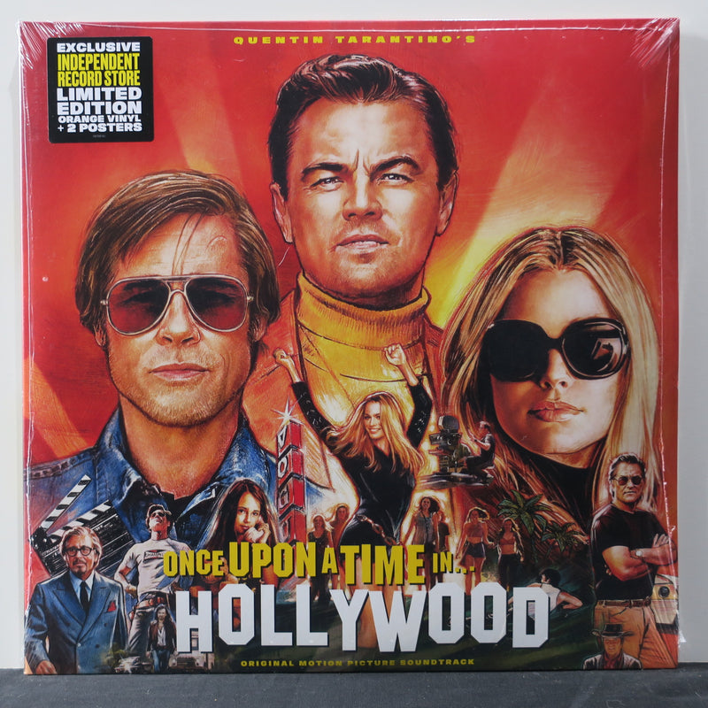 'ONCE UPON A TIME IN HOLLYWOOD' Soundtrack ORANGE Vinyl 2LP