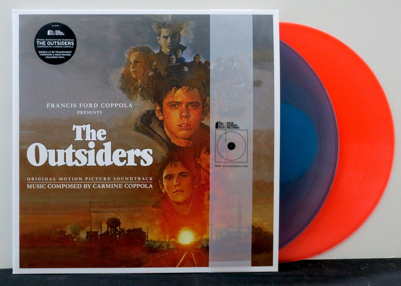 'OUTSIDERS' Soundtrack ORANGE/BLUE Vinyl LP (Stevie Wonder)