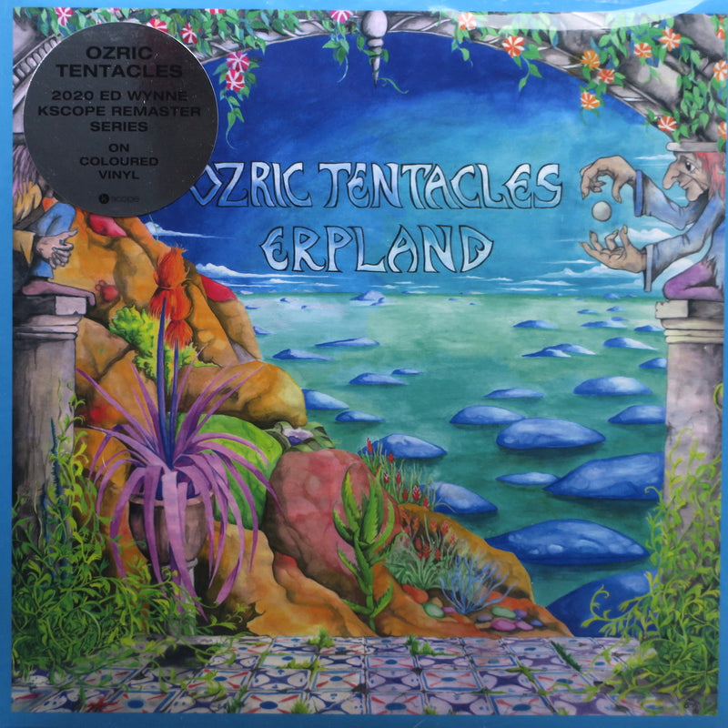 OZRIC TENTACLES 'Erpland' REMASTERED TURQUOISE Vinyl 2LP (1990 Space Rock)