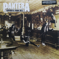 PANTERA 'Cowboys From Hell' MARBLE WHITE/BROWN Vinyl LP