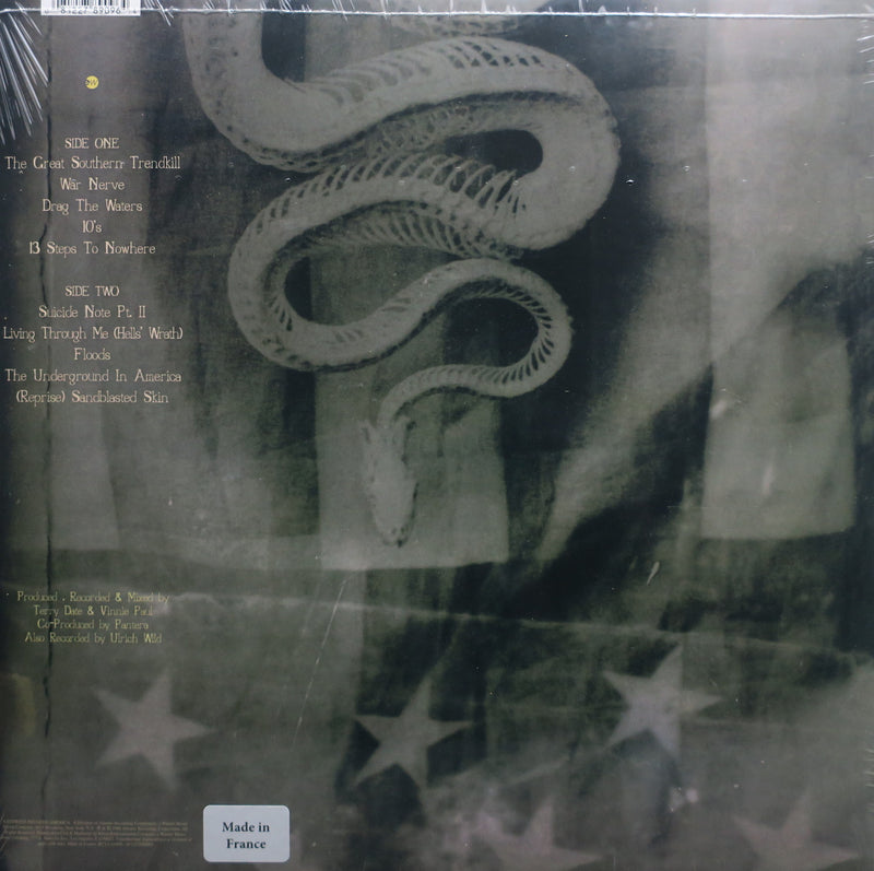 PANTERA 'Great Southern Trendkill' MARBLE WHITE/ORANGE Vinyl LP