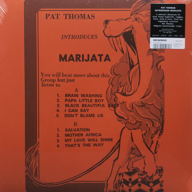 PAT THOMAS INTRODUCES MARIJATA s/t Vinyl LP (1976 Ghana: Afrobeat/Highlife)