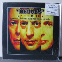 PHILIP GLASS 'Heroes Symphony' 180g Vinyl LP (David Bowie Brian Eno)
