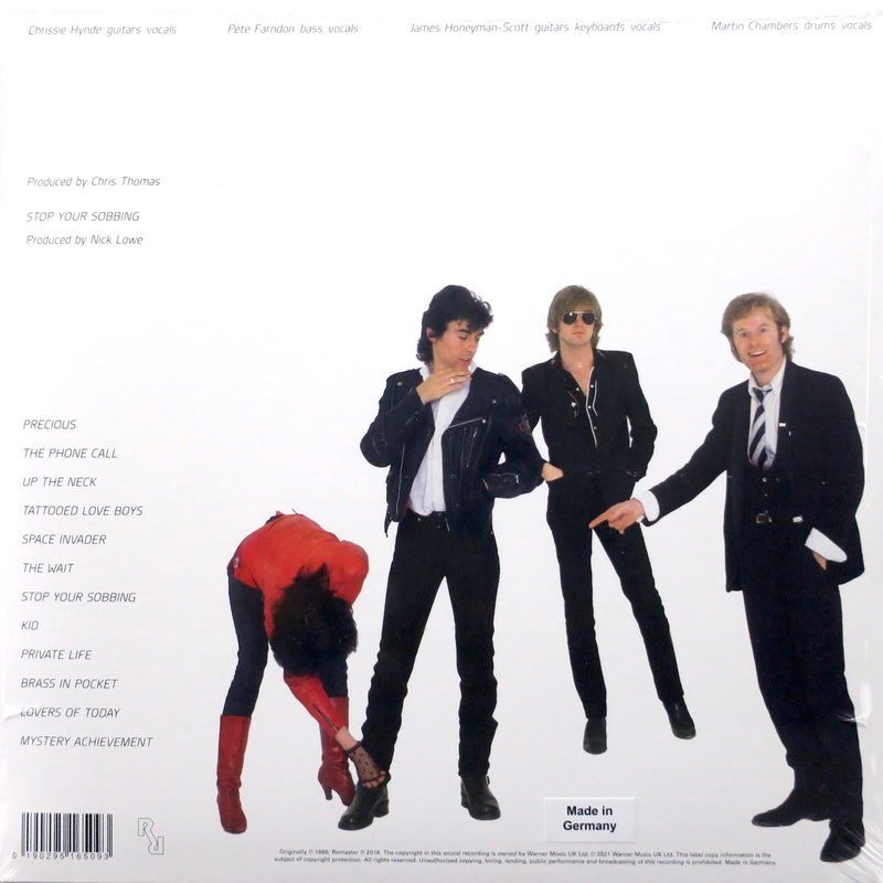 PRETENDERS 'Pretenders' Remastered 180g Vinyl LP