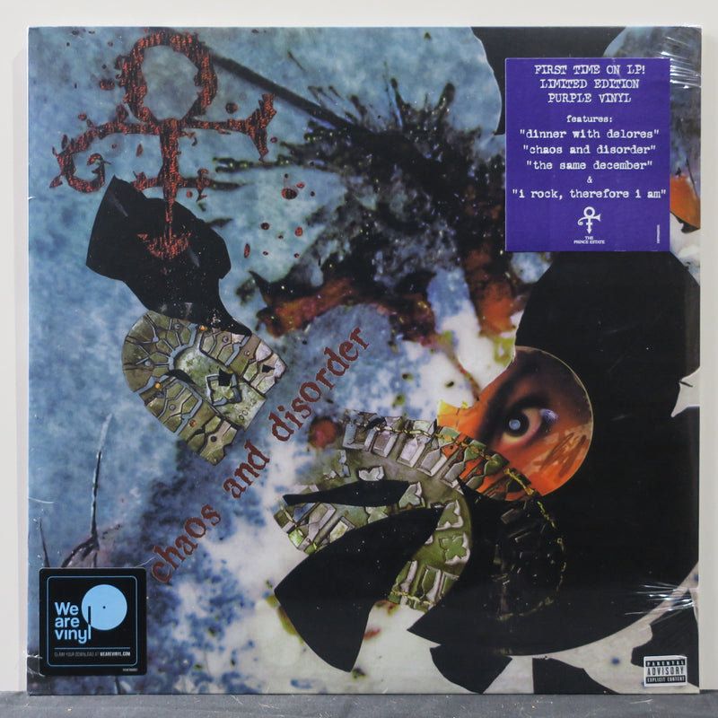 PRINCE 'Chaos & Disorder' PURPLE Vinyl LP