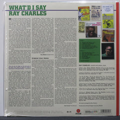 RAY CHARLES 'What'd I Say' 180g RED Vinyl LP