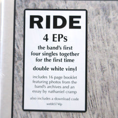 RIDE '4 EPs' WHITE Vinyl 2LP (1990s UK Indie)