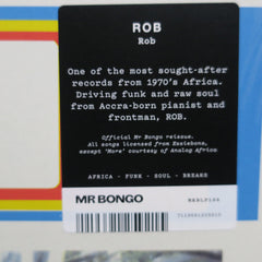 ROB s/t Vinyl LP (1977 Ghanaian: Funk/Afrobeat)