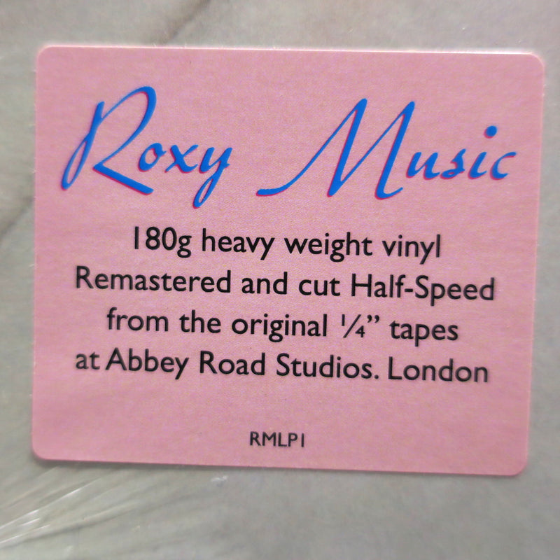 ROXY MUSIC s/t 180g Half Speed Remastered Vinyl LP