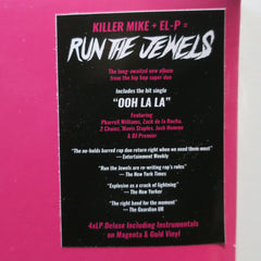 RUN THE JEWELS 'RTJ4' Deluxe MAGENTA/GOLD Vinyl 4LP