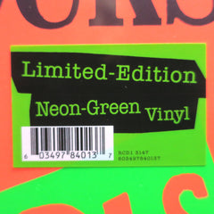 SEX PISTOLS 'Never Mind The Bollocks, Here's The Sex Pistols' NEON GREEN Vinyl LP