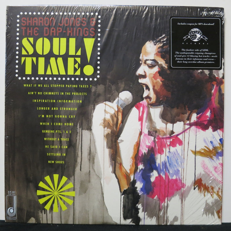 SHARON JONES & THE DAP-KINGS 'Soul Time!' Vinyl LP