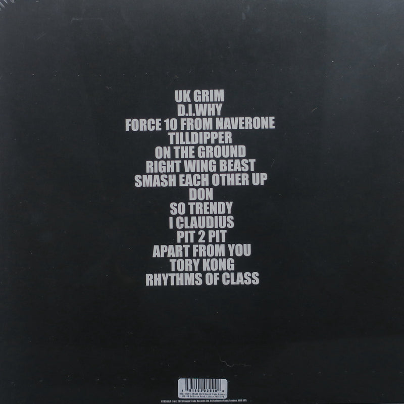 SLEAFORD MODS 'UK Grim' SILVER Vinyl LP