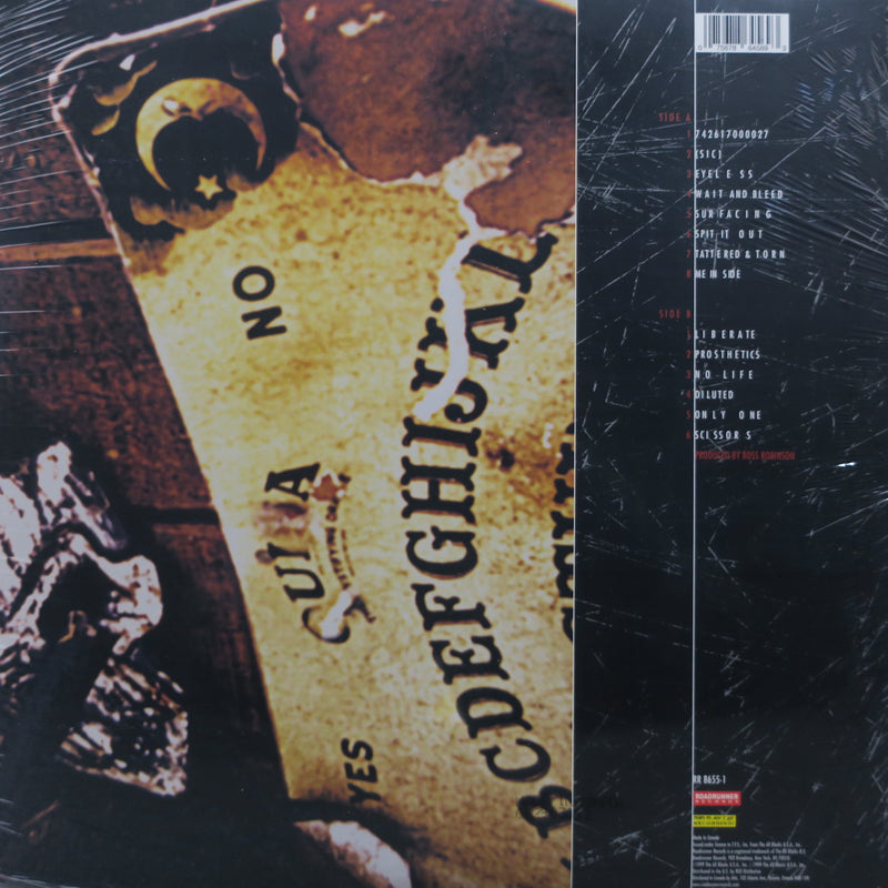 SLIPKNOT s/t Ltd. Edition LEMON Vinyl LP