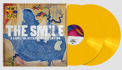 SMILE (THOM YORKE JOHNNY GREENWOOD) 'A Light For Attracting Attention' YELLOW Vinyl 2LP