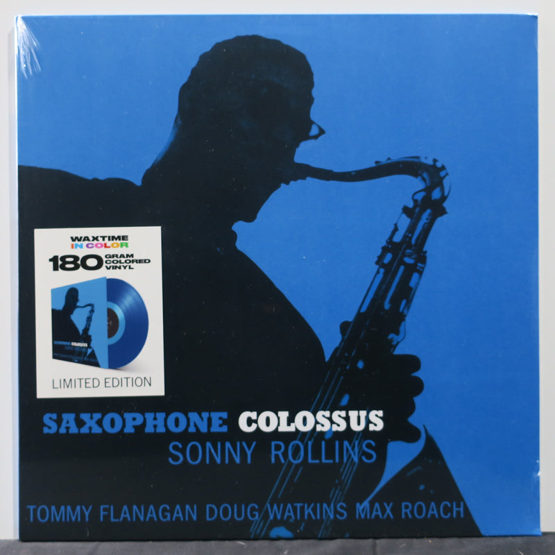 SONNY ROLLINS 'Saxophone Colossus' 180g BLUE Vinyl LP GOLDMINE RECORDS