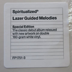 SPIRITUALIZED 'Lazer Guided Melodies' 180g WHITE Vinyl 2LP