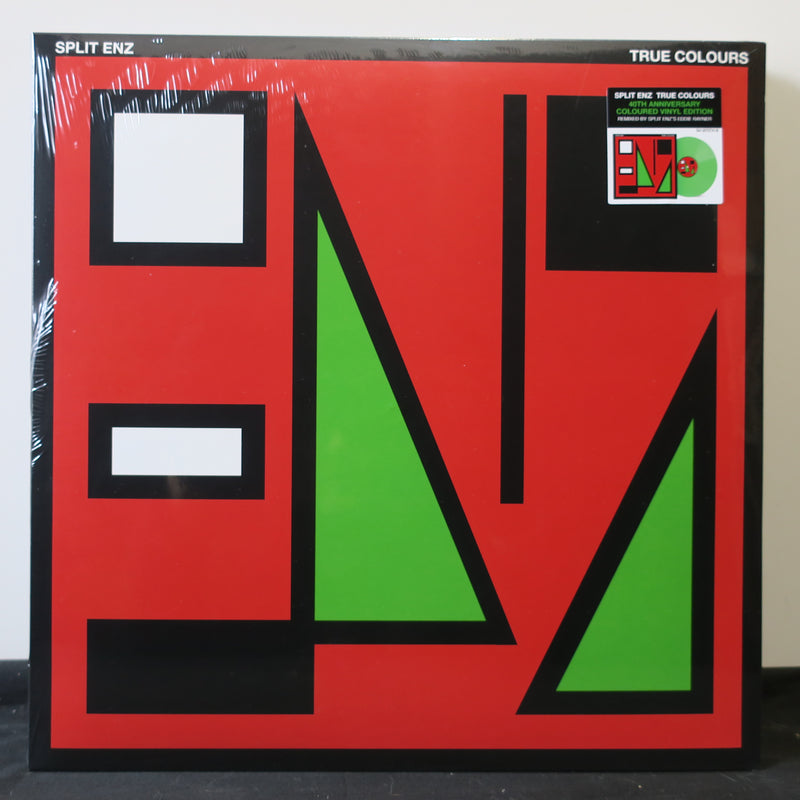 SPLIT ENZ 'True Colours' GREEN Vinyl LP