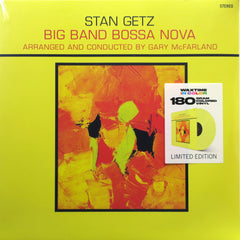 STAN GETZ 'Big Band Bossa Nova' 180g YELLOW Vinyl LP