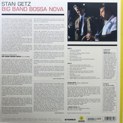 STAN GETZ 'Big Band Bossa Nova' 180g YELLOW Vinyl LP