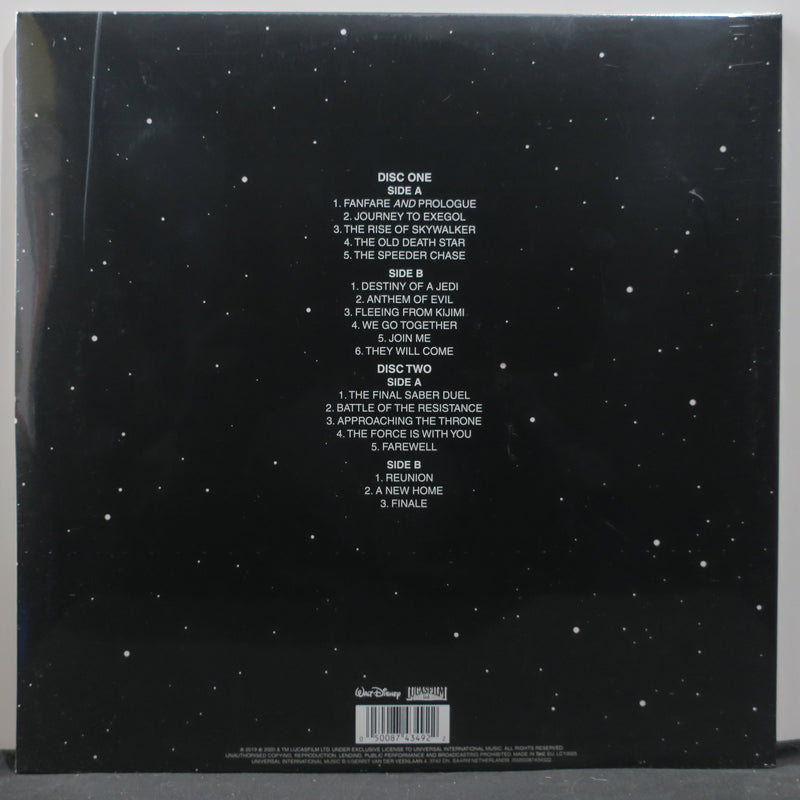 'STAR WARS: RISE OF SKYWALKER' Soundtrack 180g Vinyl 2LP