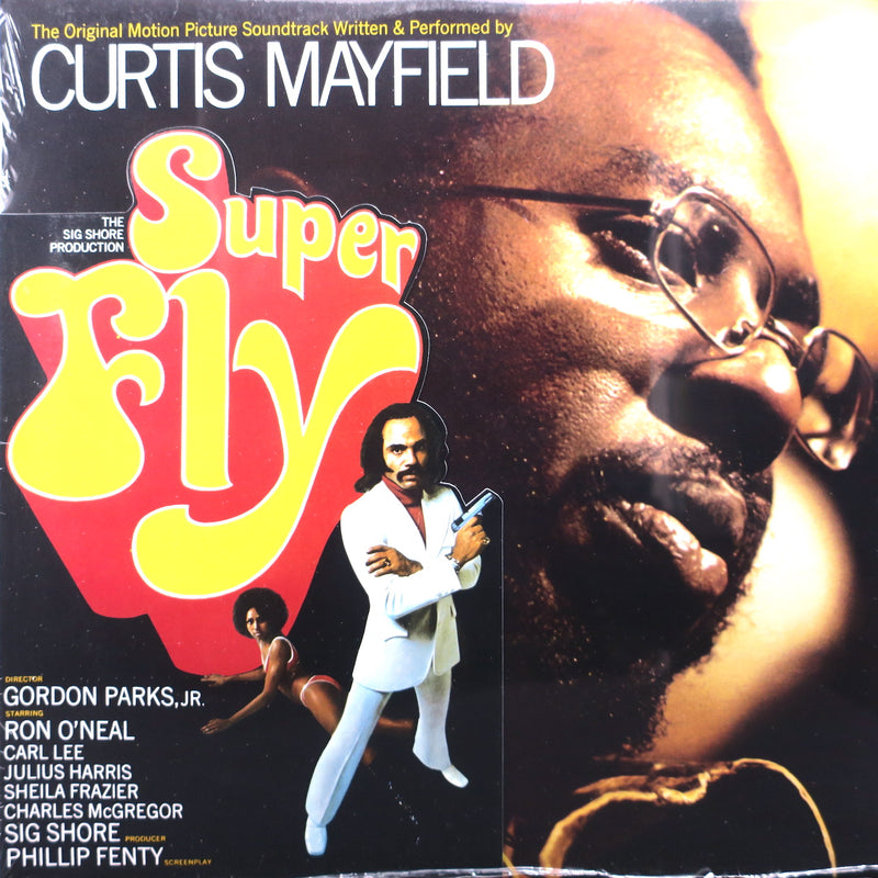 'SUPER FLY' Soundtrack by Curtis Mayfield Vinyl LP in Diecut Sleeve